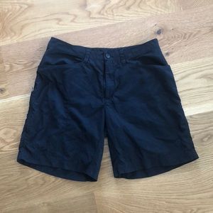 Mountain Hardware black quick-dry shorts